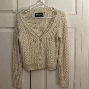 White/Cream button up cardigan